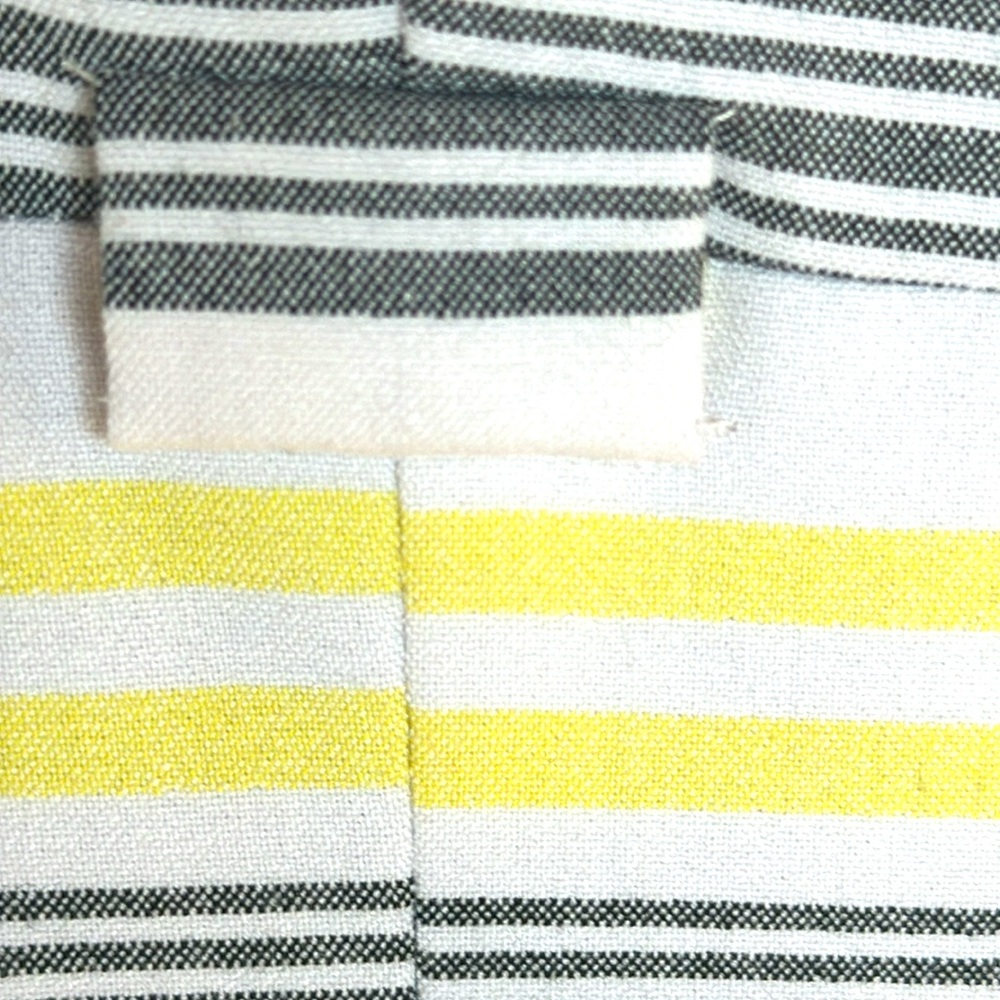Calvin Klein Yellow and Gray Striped Dress size 6 - Picture 5 of 5